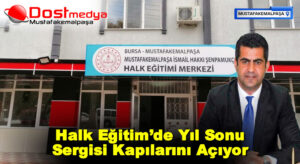 Halk Eğitim’de Yıl Sonu Sergisi Kapılarını Açıyor