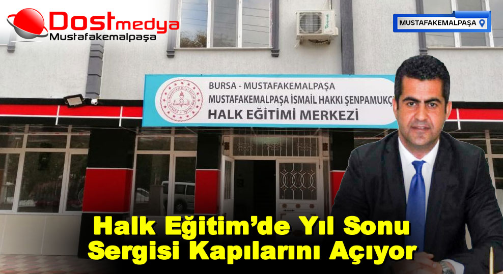 Halk Eğitim’de Yıl Sonu Sergisi Kapılarını Açıyor