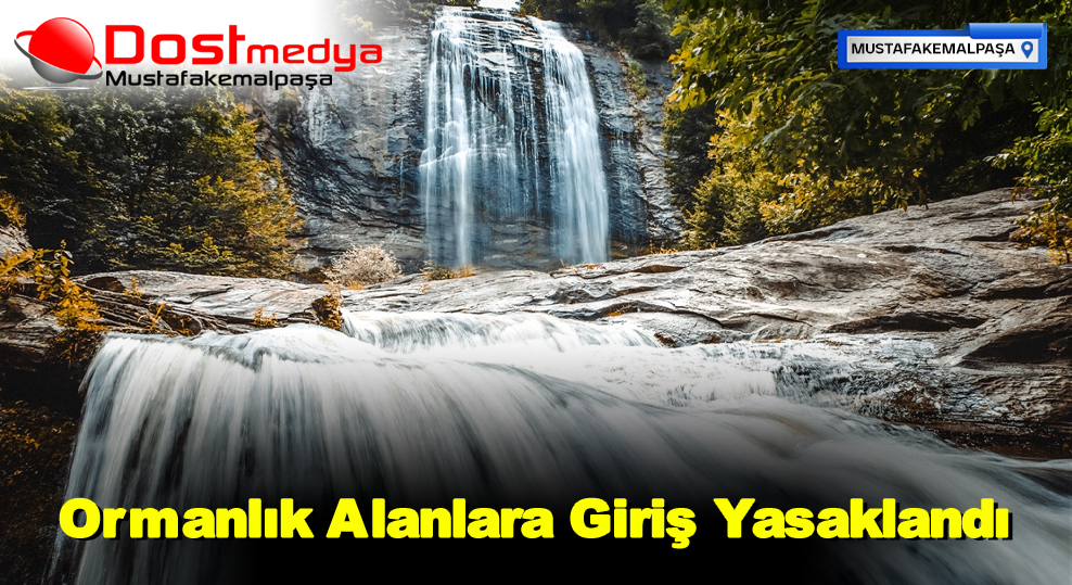 Ormanlık Alanlara Giriş Yasaklandı