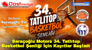Saraçoğlu Motors 34. Tatlıtop Basketbol Şenliği İçin Kayıtlar Başladı