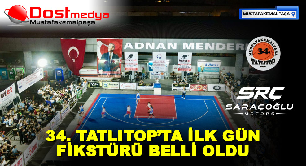 TATLITOP’TA İLK GÜN FİKSTÜRÜ BELLİ OLDU