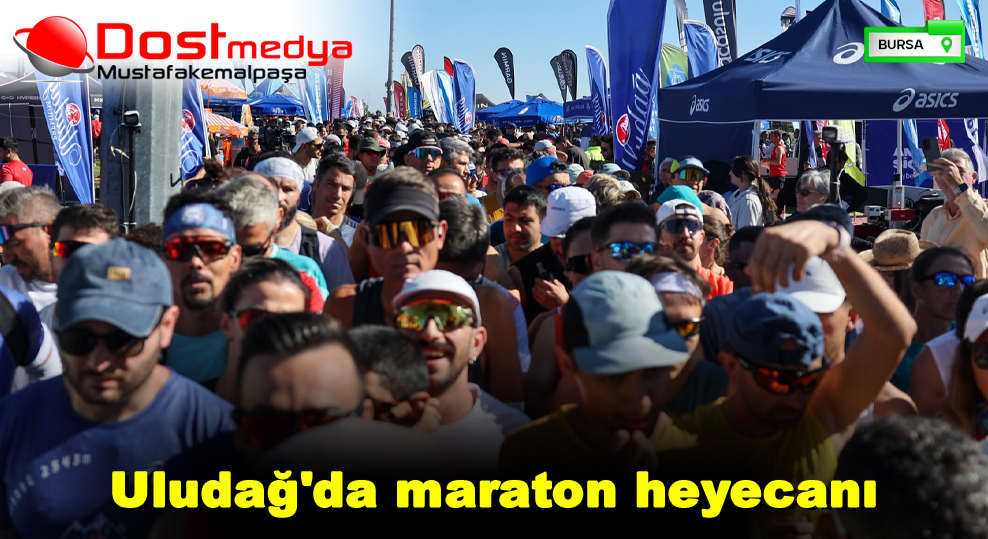 Uludağ’da maraton heyecanı