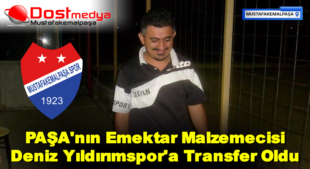 PAŞA’nın Emektar Malzemecisi Deniz  Yıldırımspor’a Transfer Oldu