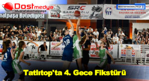Tatlıtop’ta 4. Gece Fikstürü