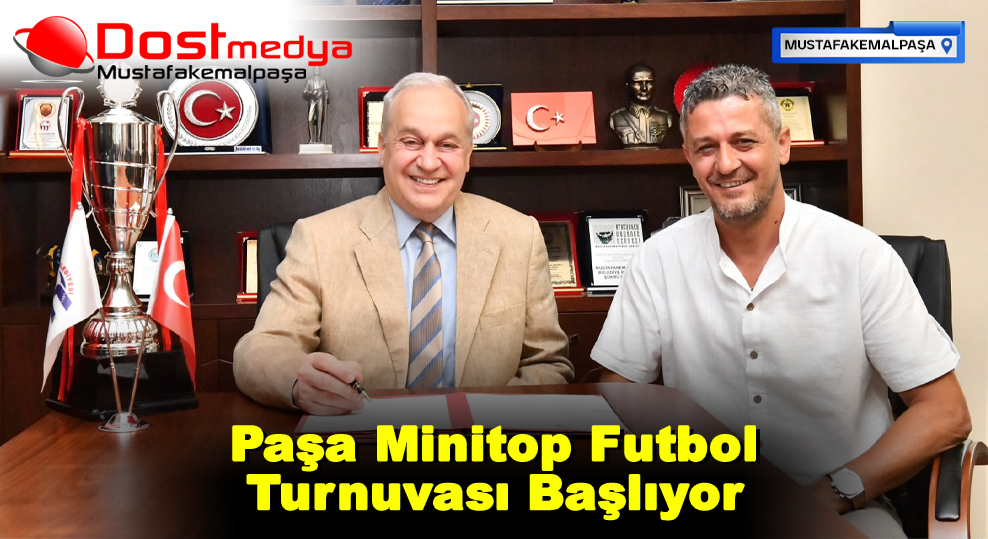 Paşa Minitop Futbol Turnuvası Başlıyor