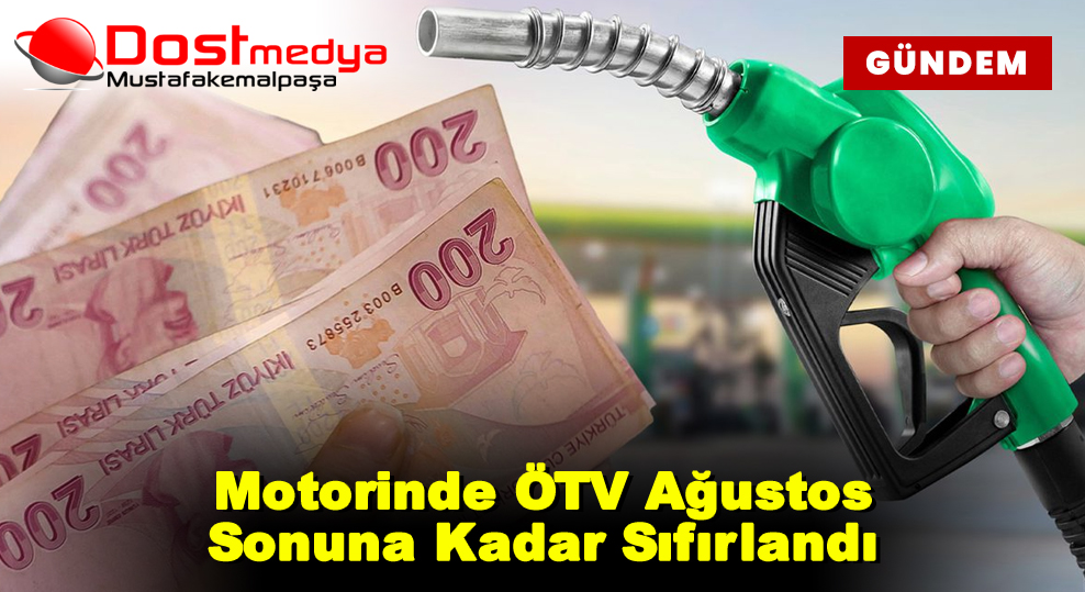 Motorinde ÖTV Ağustos Sonuna Kadar Sıfırlandı