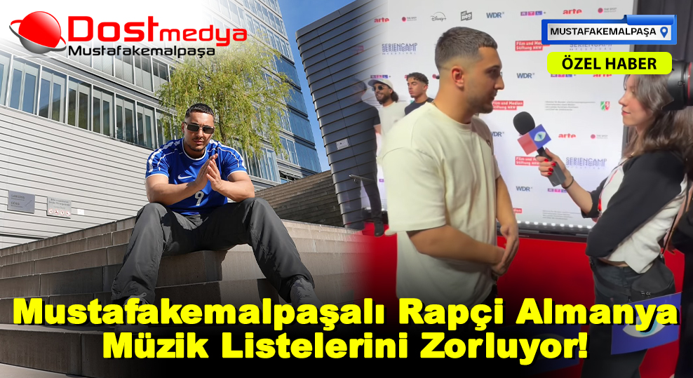 Mustafakemalpaşalı Rapçi Almanya Müzik Listelerini Zorluyor!