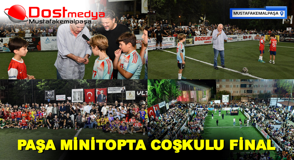 PAŞA MİNİTOPTA COŞKULU FİNAL