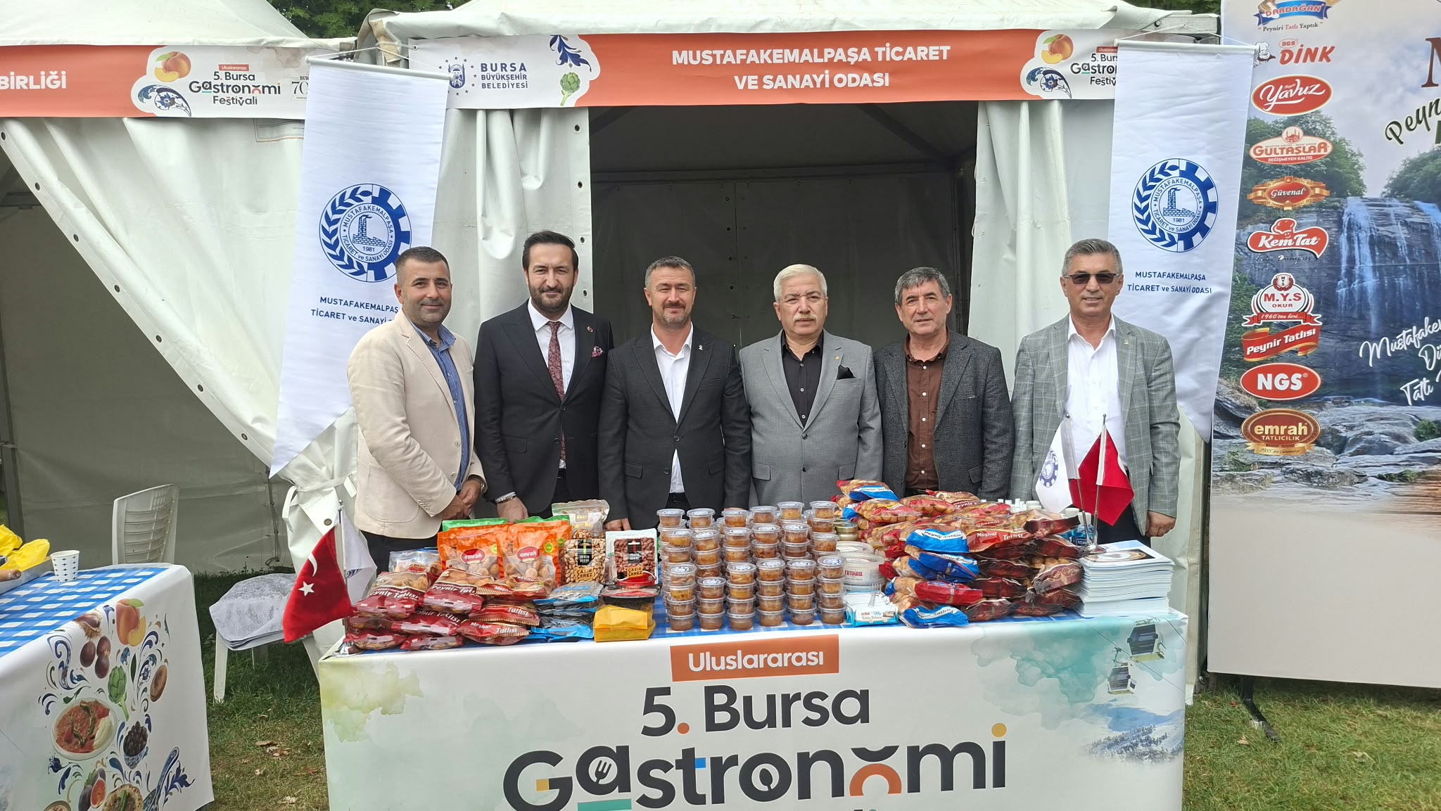Mustafakemalpaşa TSO Gastronomi Fuarında