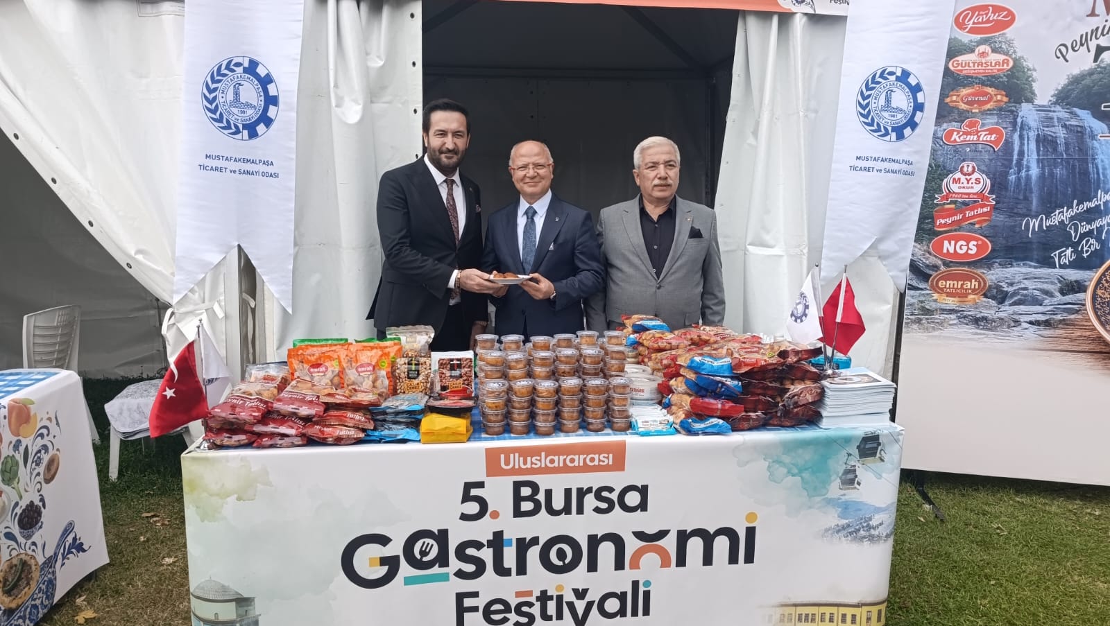 Mustafakemalpaşa TSO Gastronomi Fuarında