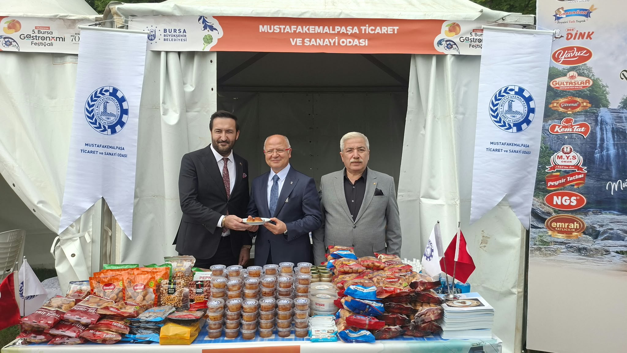 Mustafakemalpaşa TSO Gastronomi Fuarında