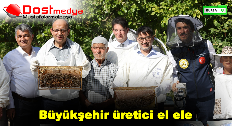 Büyükşehir üretici el ele