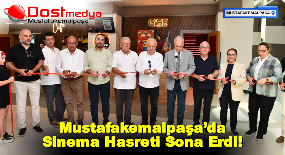 Mustafakemalpaşa’da Sinema Hasreti Sona Erdi!