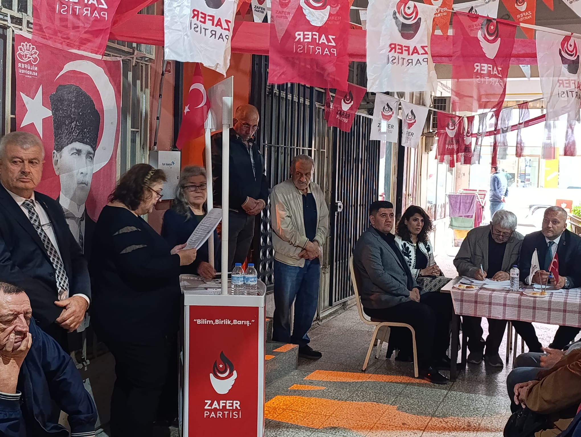 Zafer Partisi Mustafakemalpaşa’da Şenkuyumcu Güven Tazeledi