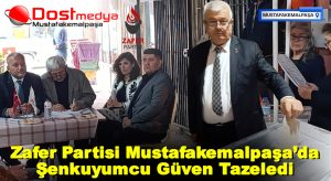 Zafer Partisi Mustafakemalpaşa’da Şenkuyumcu Güven Tazeledi