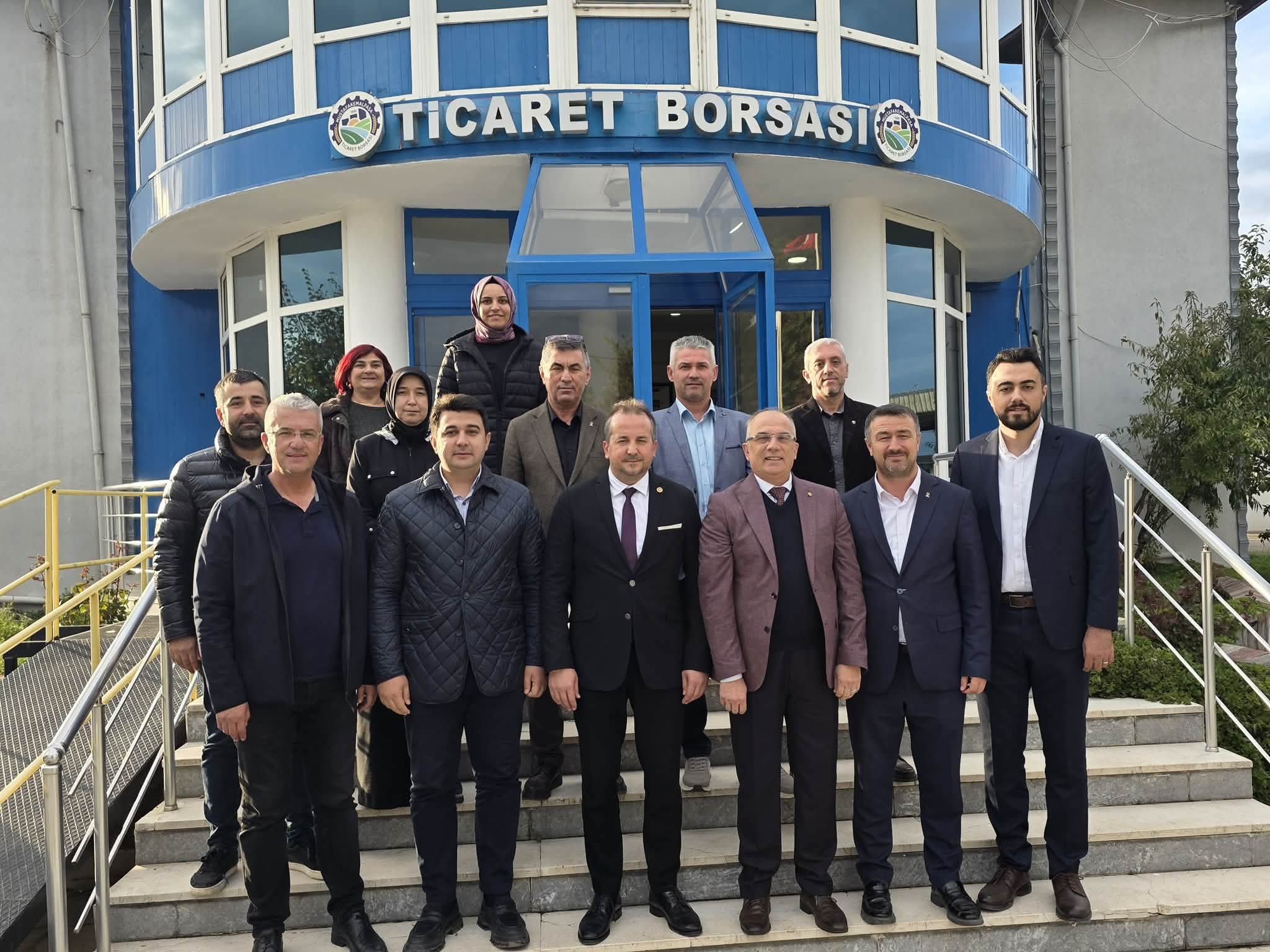 AK PARTİ’DEN SADETTİN AKKOYUNLU’YA HAYIRLI OLSUN ZİYARETİ
