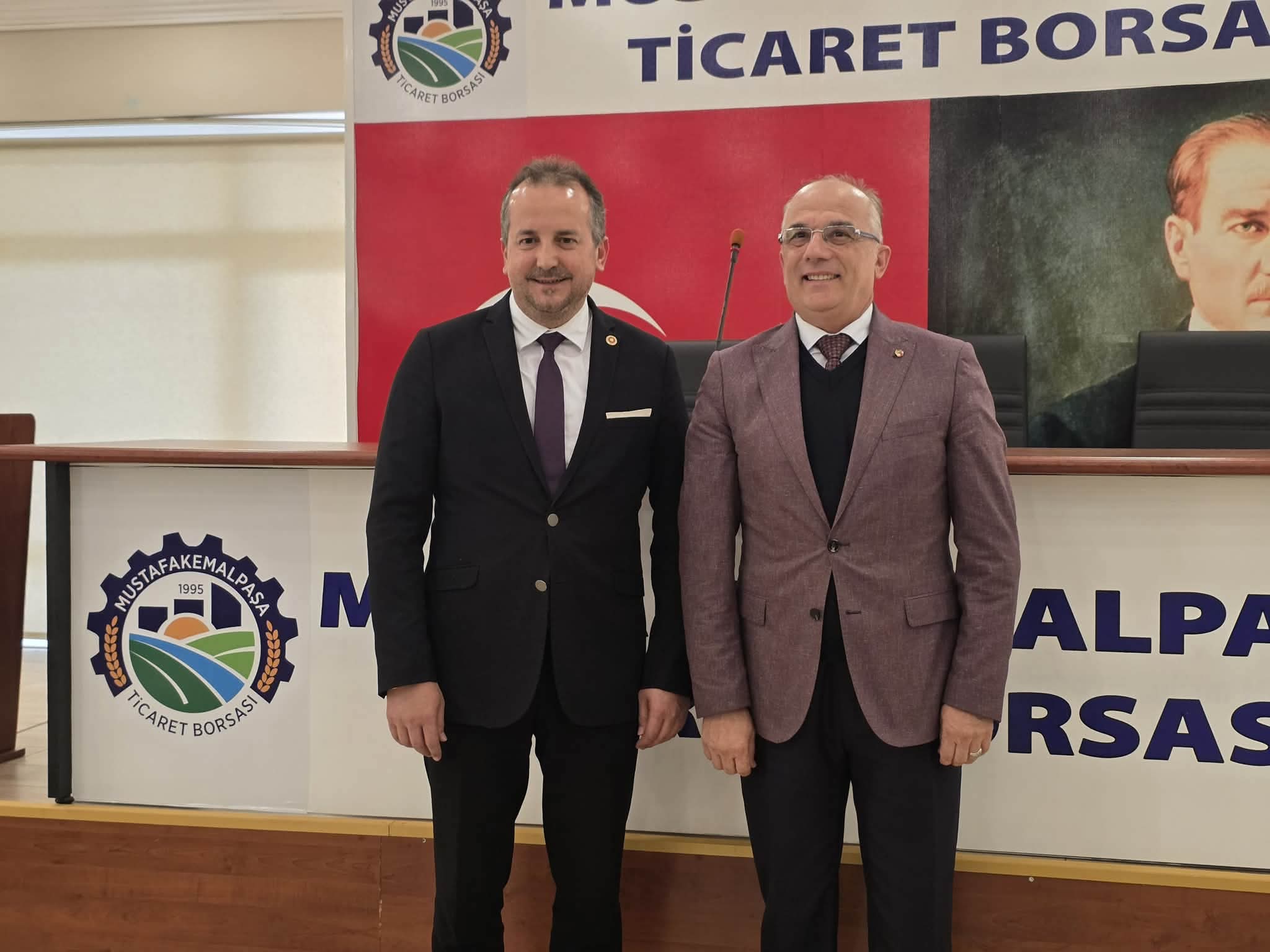 AK PARTİ’DEN SADETTİN AKKOYUNLU’YA HAYIRLI OLSUN ZİYARETİ