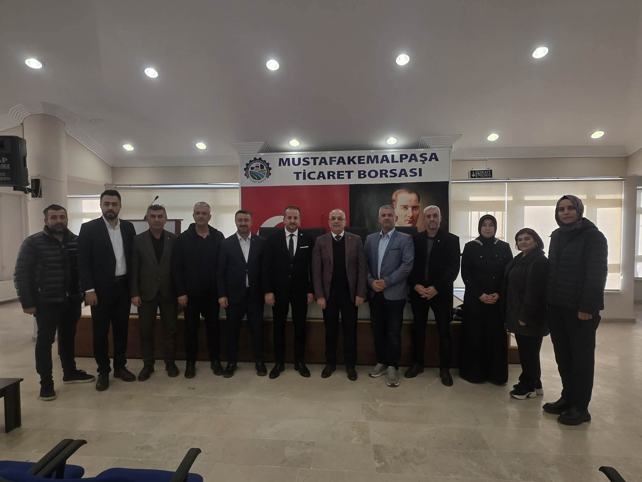 AK PARTİ’DEN SADETTİN AKKOYUNLU’YA HAYIRLI OLSUN ZİYARETİ