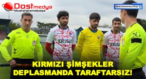 KIRMIZI ŞİMŞEKLER DEPLASMANDA TARAFTARSIZ!