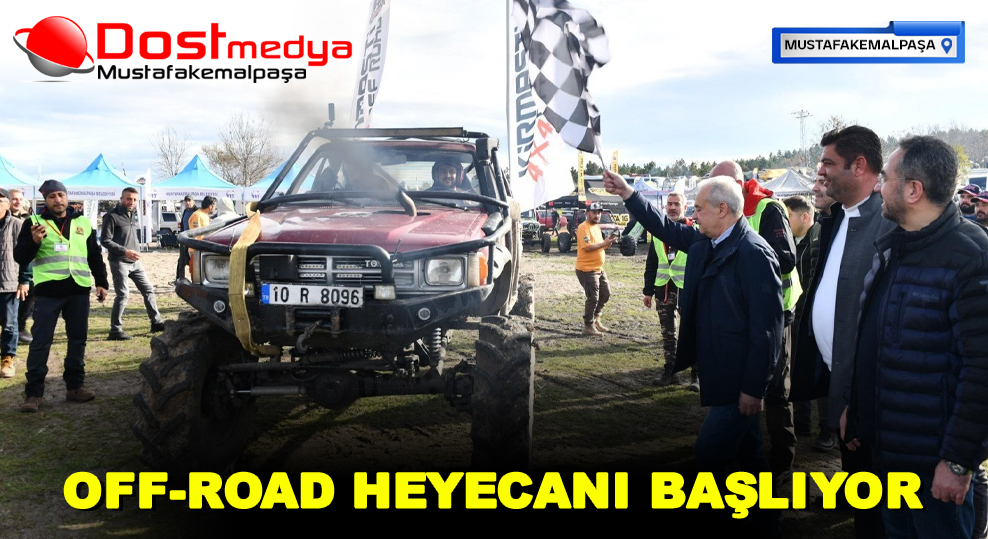 OFF-ROAD HEYECANI BAŞLIYOR