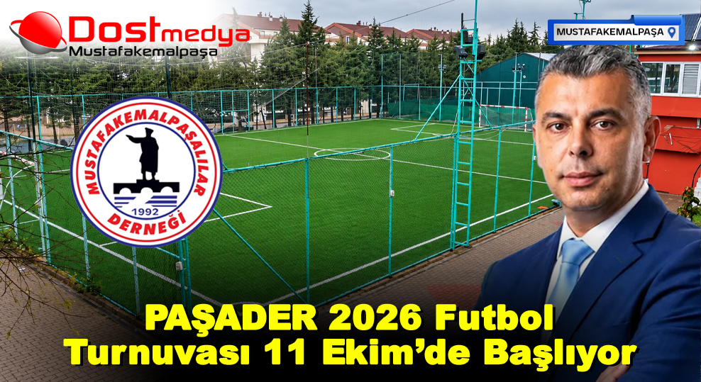 PAŞADER 2026 Futbol Turnuvası 11 Ekim’de Başlıyor