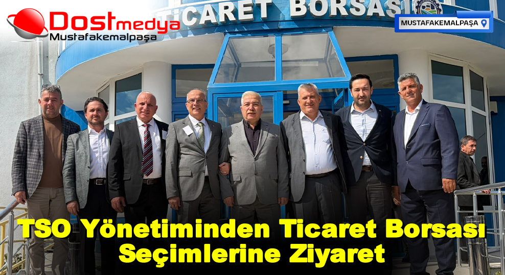TSO Yönetiminden Ticaret Borsası Seçimlerine Ziyaret